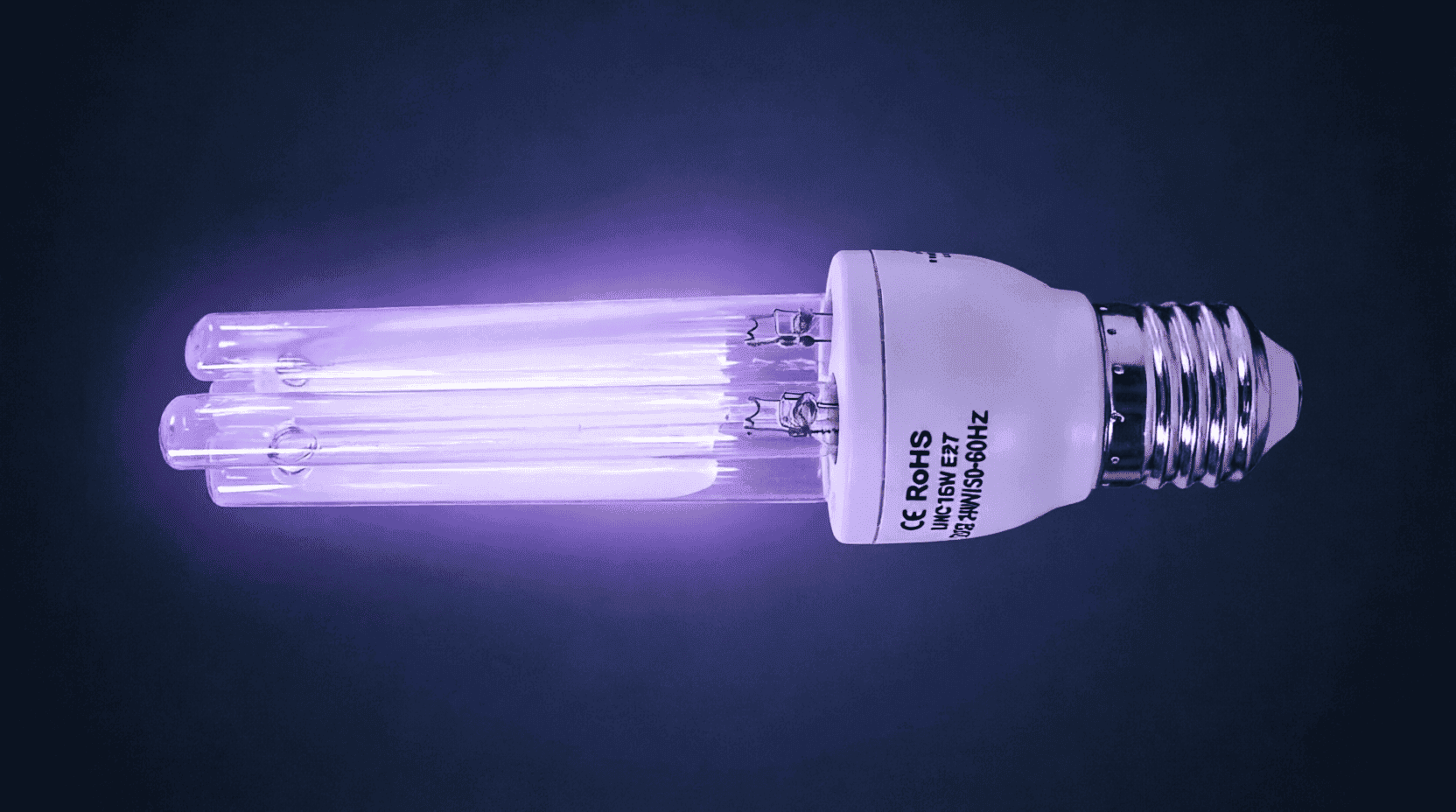 E27 ultraviolet lamp